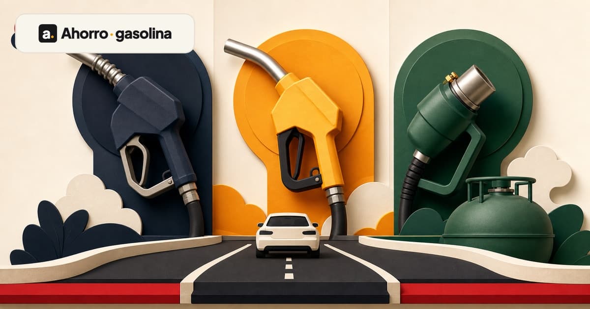 Diésel, gasolina o GLP: ¿cuál te conviene según tu uso?