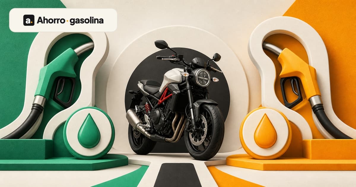 ¿Gasolina 95 o 98 para tu moto?