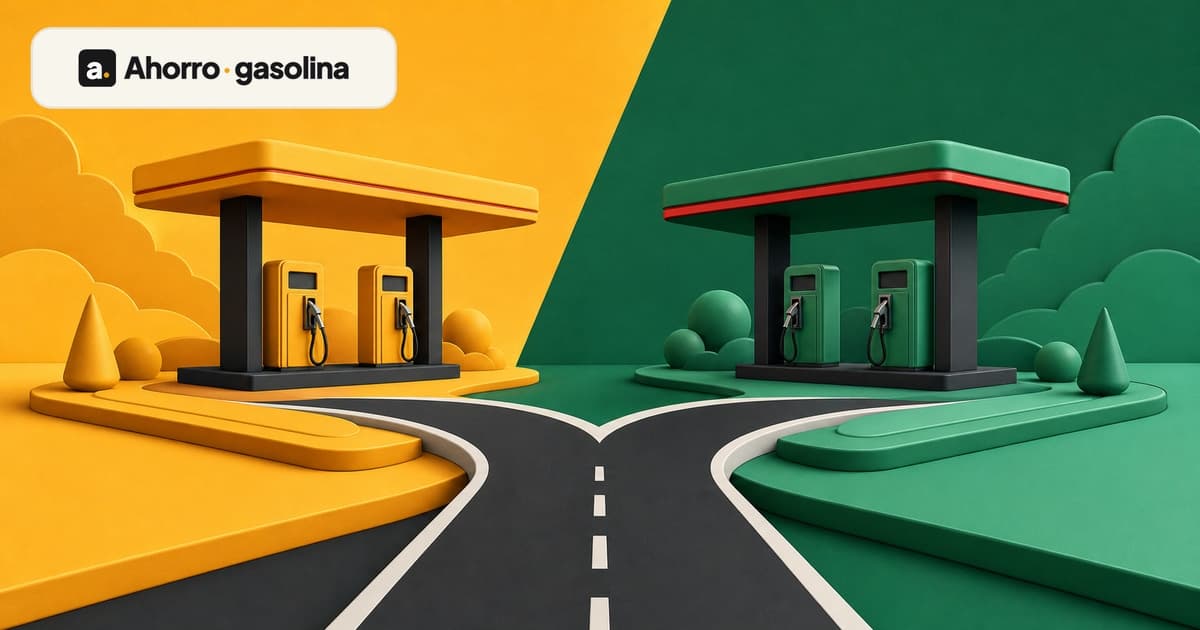 Gasolineras low-cost vs marca: ¿merece la pena?