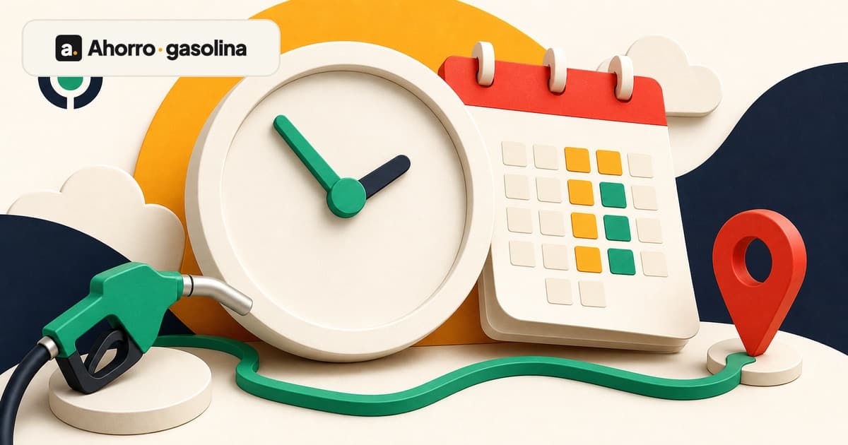 ¿Cuál es el mejor día y hora para repostar?